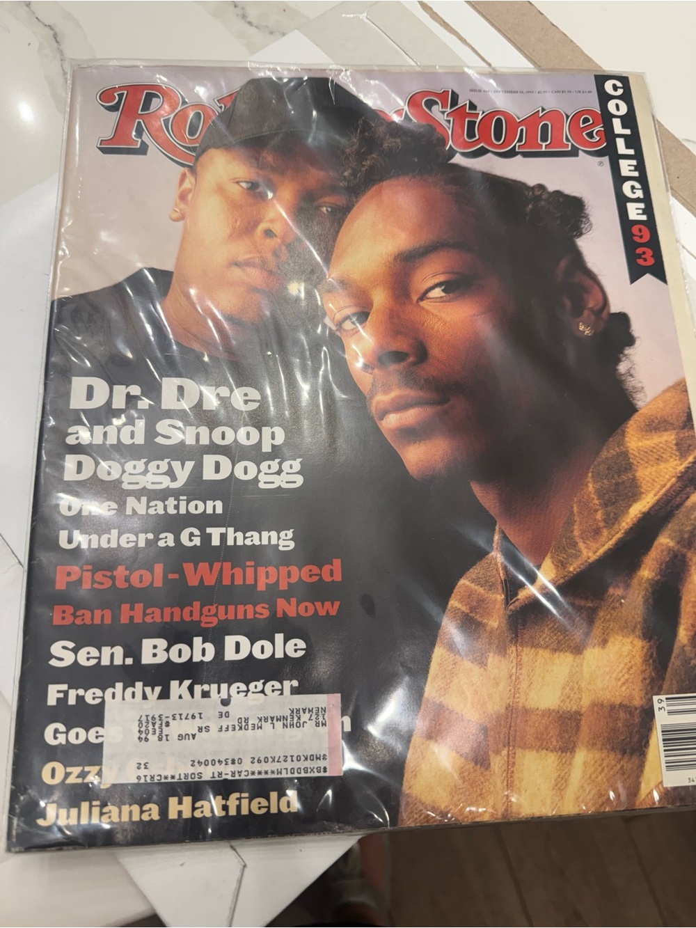 Rolling Stone Magazine  - Dr. Dre & Snoop Doggy Dogg